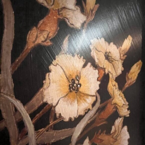 Wood Wall Décor Botanical Print Wildflowers - Picture 10 of 10
